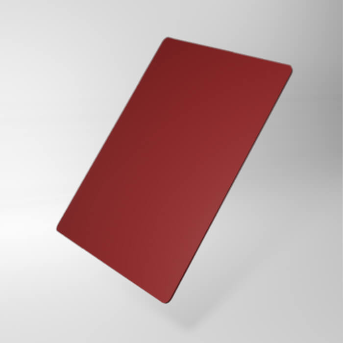 Orangey-red velvet grain