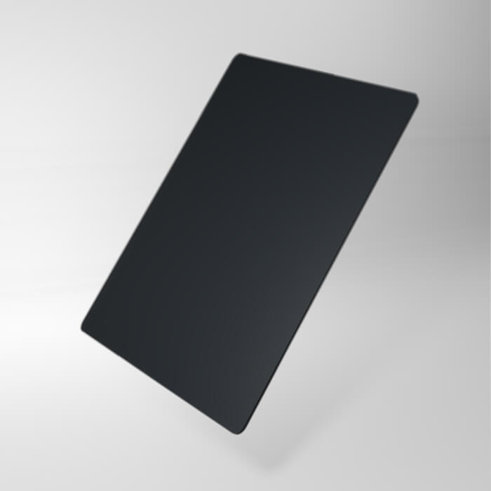 Dark ash grey velvet grain