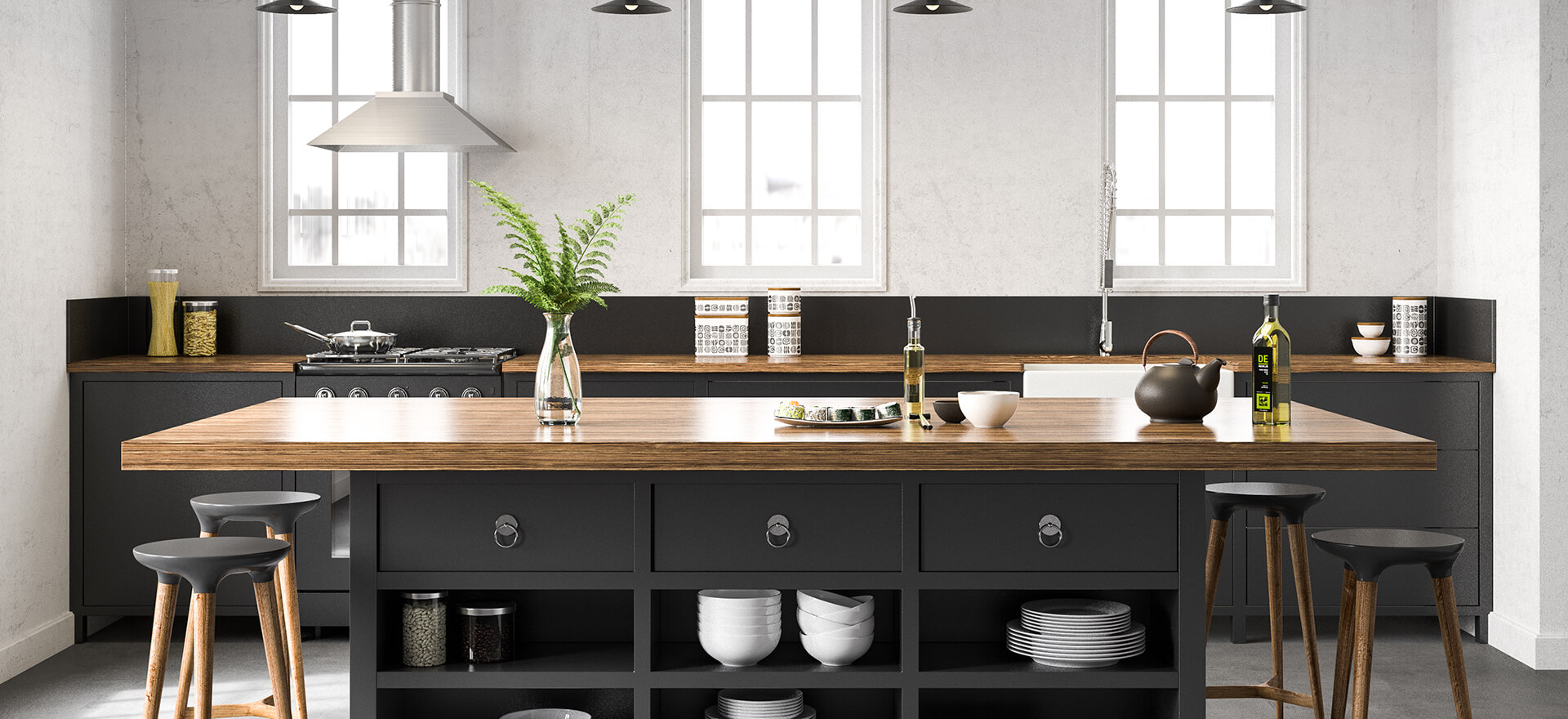 Dark ash grey velvet grain