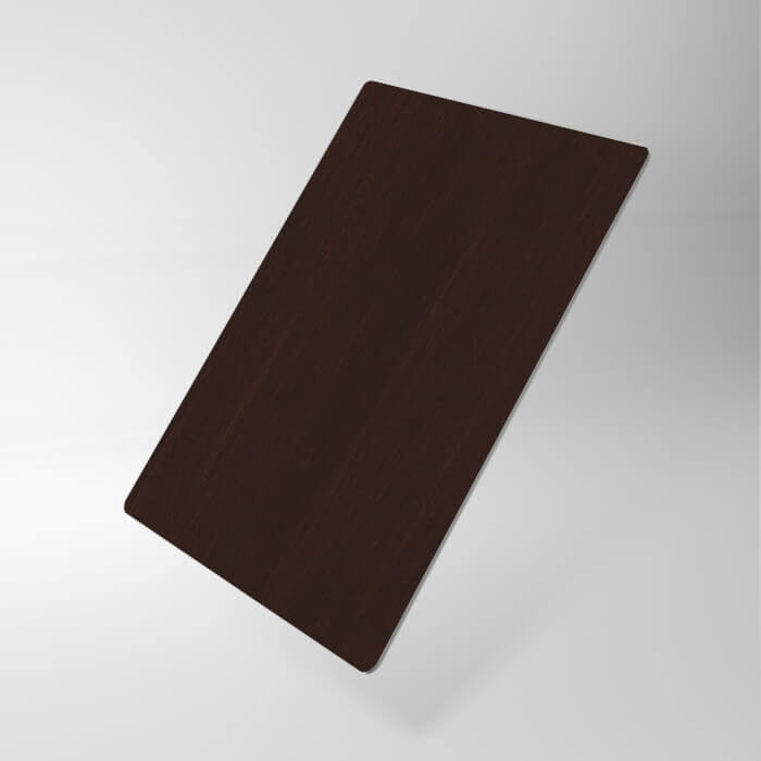 Smooth brown wood
