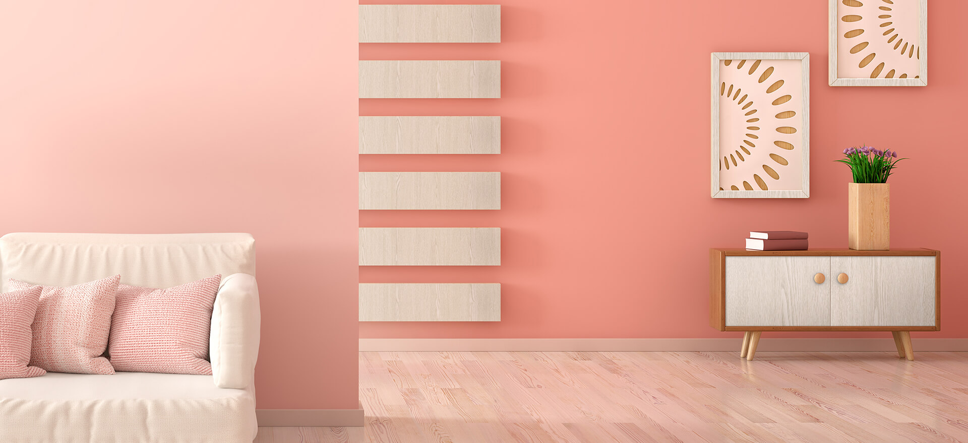 Light cream wood