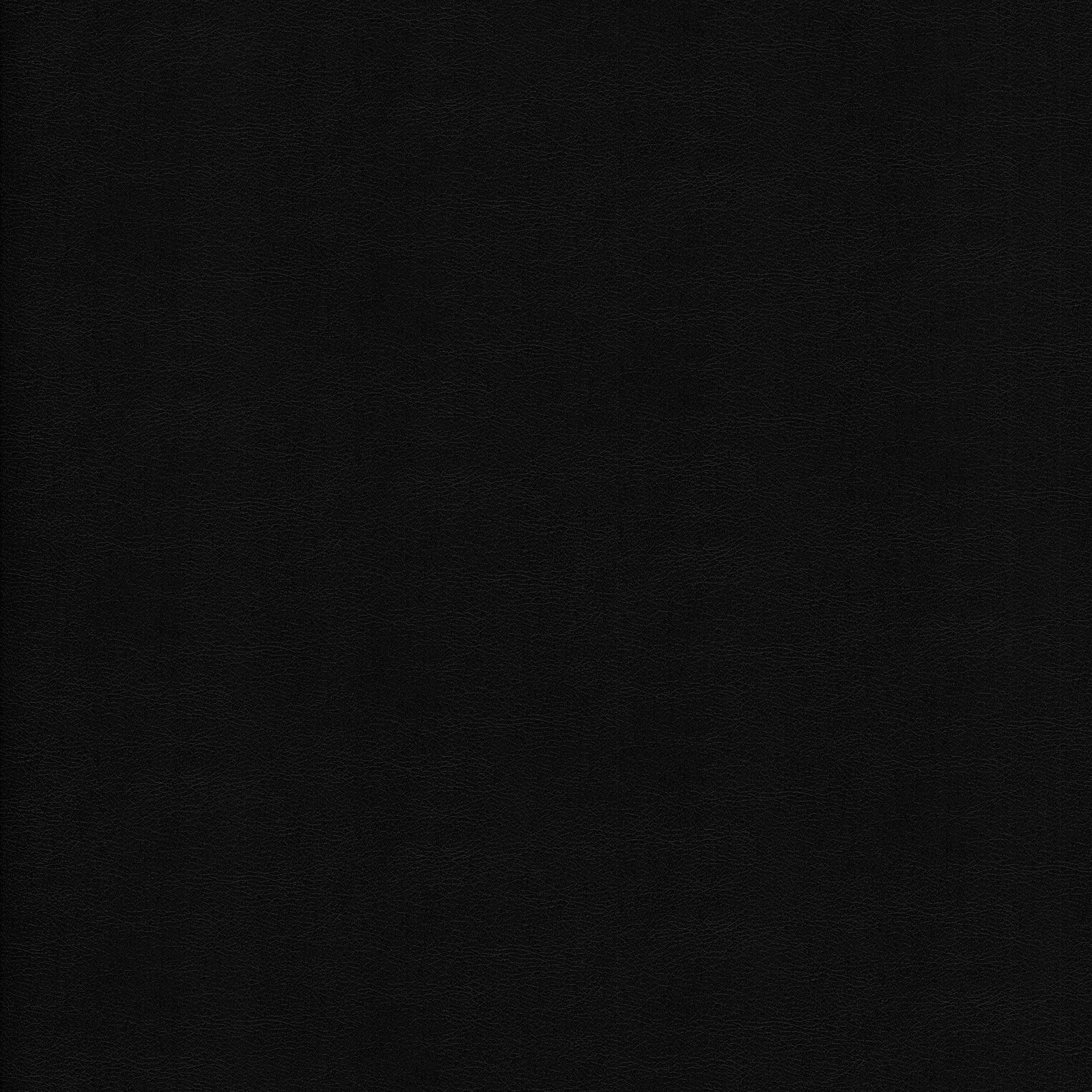Coal black leather