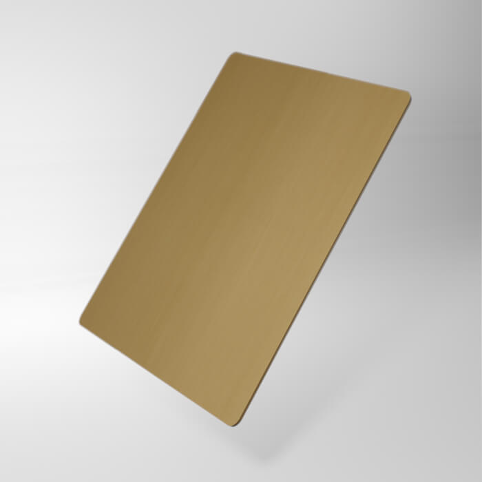 Soft brushed gold