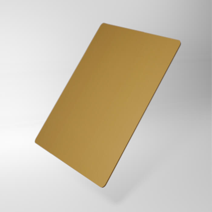 Brushed gold
