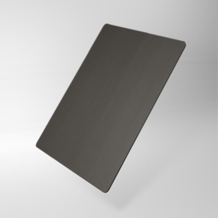 Dark brushed silver