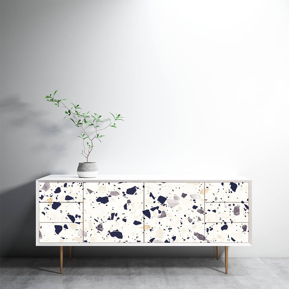 Terrazzo Mixed Blue