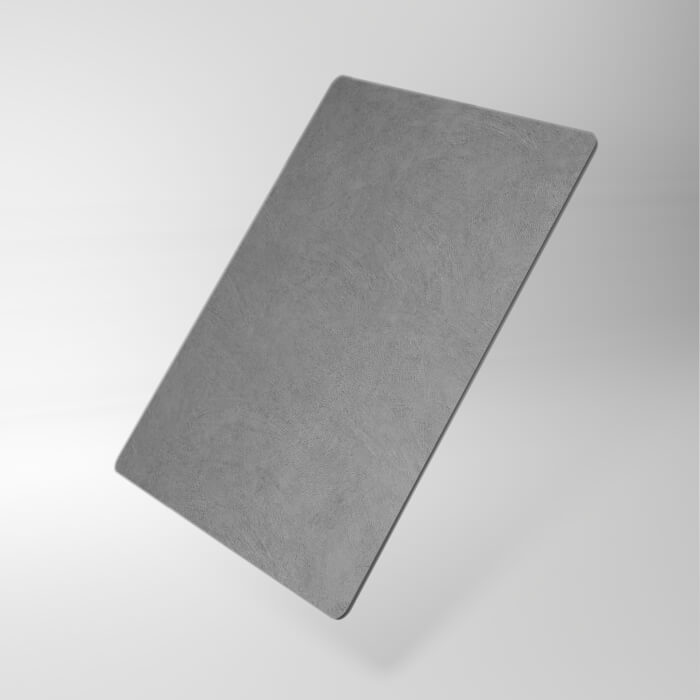 Dark grey concrete plaster