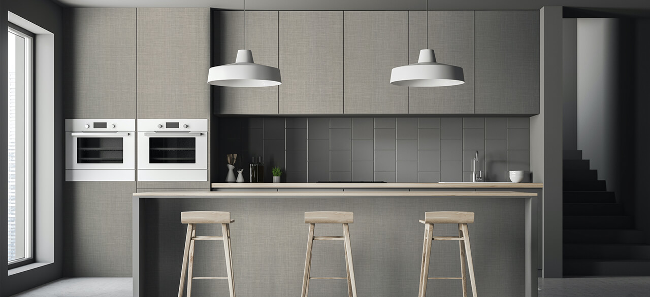 Silver and grey lined pattern