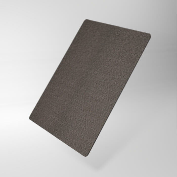 Dark grey brushed fabric